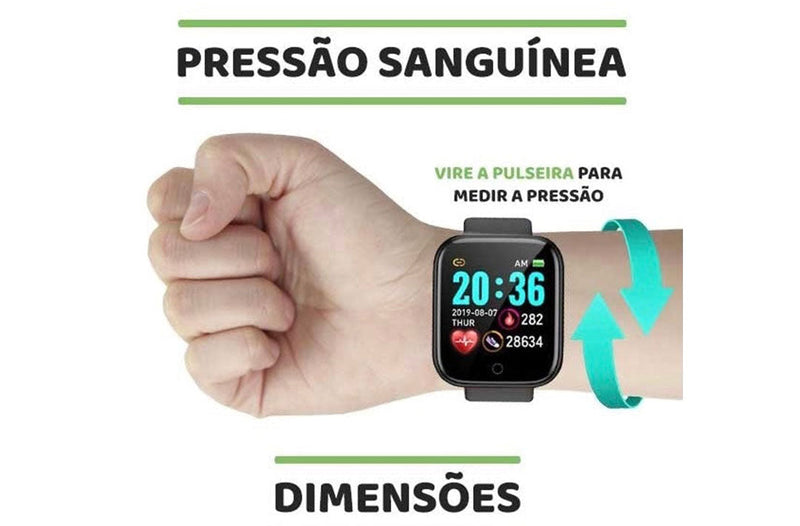 (COMPRE 1 LEVE 2) Smartwatch IWO W37 - Frete Grátis