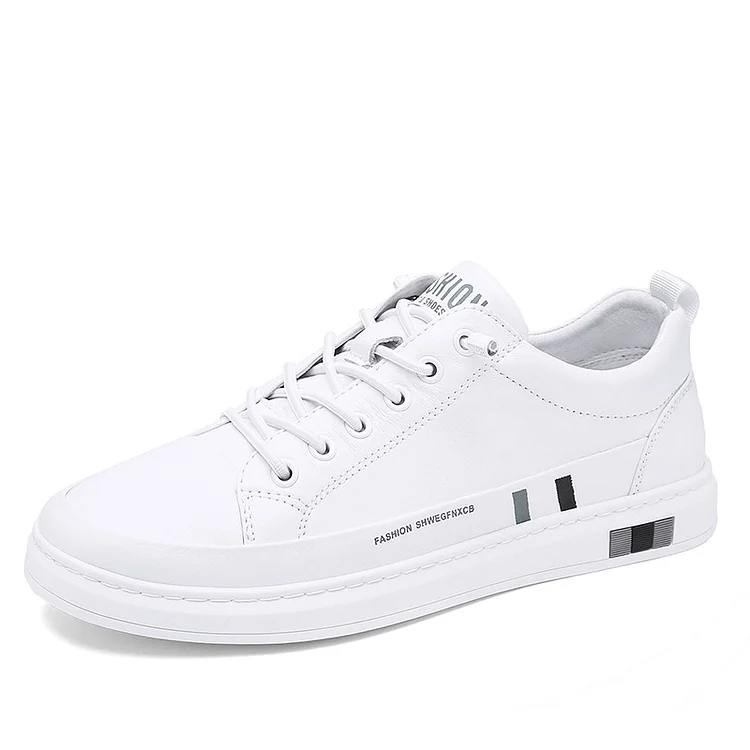 (COMPRE 1 LEVE 2)Tênis Casual Masculino Flat - Couro Legítimo