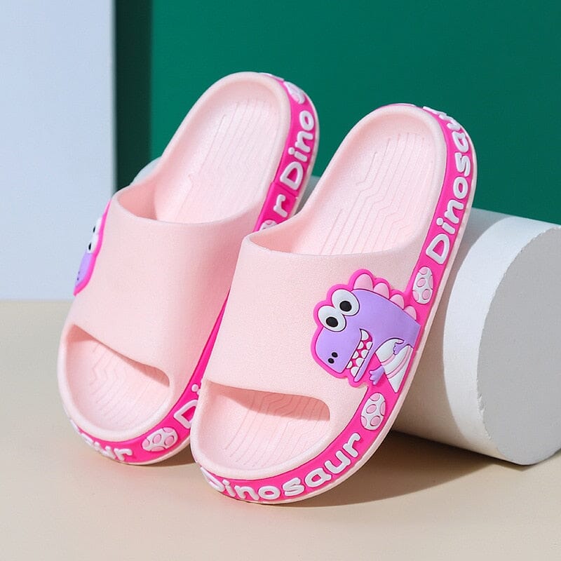 Chinelo Slide Infantil Antiderrapante - Dino Crocks